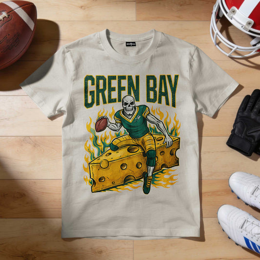 Green Bay Football Premium Cotton T-shirt