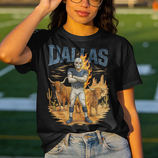 Dallas Football Premium Cotton T-shirt