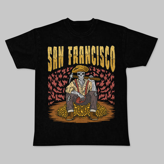 San Francisco Football Premium Cotton T-shirt