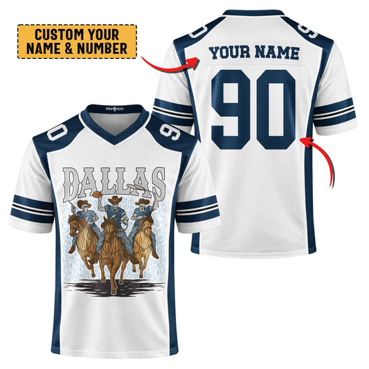 Dallas Football Premium Jersey - Custom Name & Number