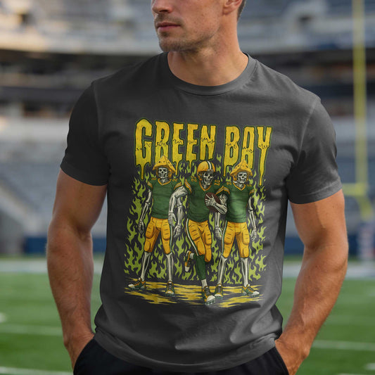 Green Bay Football Premium Cotton T-shirt